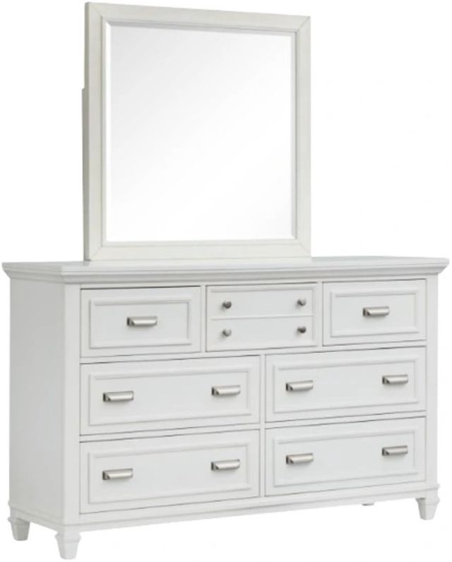 Magnussen Home® Charleston White Dove Dresser and Mirror-0