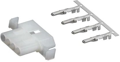RadioShack 4-Position Male Polarized Interlocking Connector-0