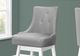 Monarch Specialties Inc. Set of 2 Grey Bar Stools-1