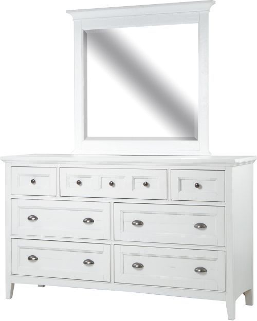 Magnussen Home® Heron Cove 3-Piece Chalk White King Bedroom Set-3