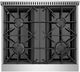 VEZENI Reminiscia 30" Stainless Steel Pro Style Gas Range-1