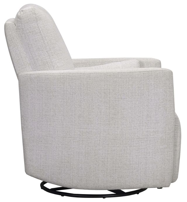 Parker House® Turner Acadia White Manual Swivel Glider Recliner-3