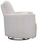 Parker House® Turner Acadia White Manual Swivel Glider Recliner-3