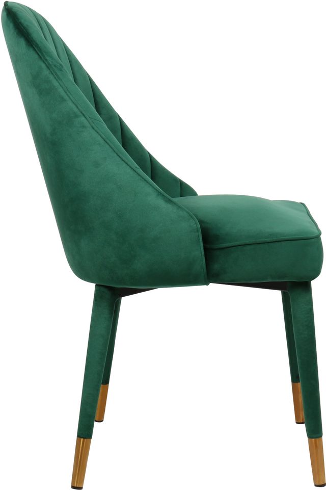 Meridian Furniture Belle Green Velvet Dining Chair-2