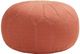 Olliix by Madison Park Orange Kelsey Round Pouf Ottoman-0