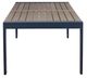 Signature Design by Ashley® East Beach Driftwood Metal Outdoor Dining Table with Navy Blue Base-3
