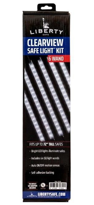 Liberty Safe Black Clearview Electrical LED Wand Light Kit-1