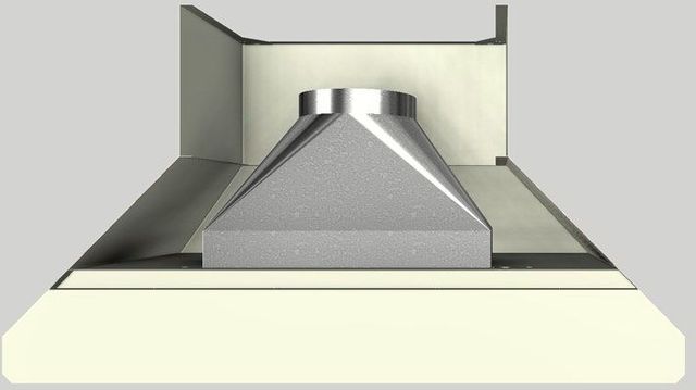Vent-A-Hood® Premier Magic Lung® 60" Biscuit Wall Mounted Range Hood-3