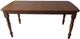 TEI Burnished Walnut 18" Leaf Dining Table-0