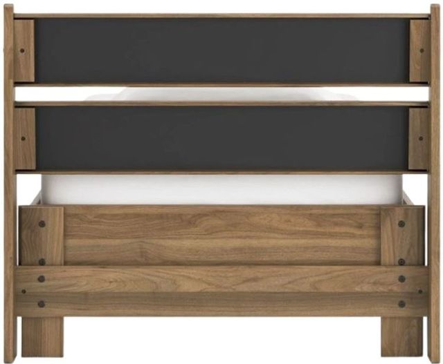 Signature Design by Ashley® Deanlow Honey Twin Platform Panel Bed-3