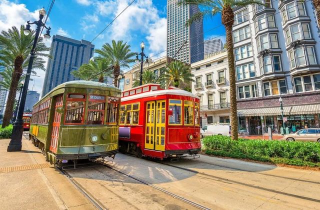 Classy Art New Orleans Trolly Wall Art-1