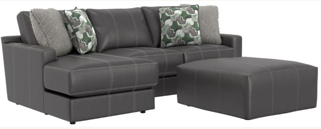 Jackson Furniture Minori 3-Piece Steel Left-Arm Facing Sectional with Ottoman-0