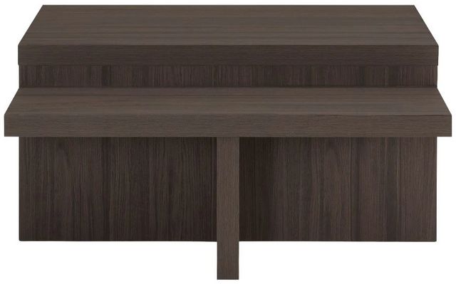 Signature Design by Ashley® Zendex 2-Piece Dark Brown Occasional Table Set-2