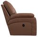 La-Z-Boy® Greyson Caramel Leather Manual Reclining Loveseat with Console-2