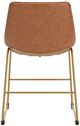 Signature Design by Ashley® Crandox Brown/Gold Upholstered Dining Side Chair-3