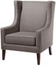 Olliix by Madison Park Dark Gray Barton Wing Chair-0