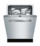 Bosch® 500 Series 24" Built In Dishwasher-Stainless Steel-1