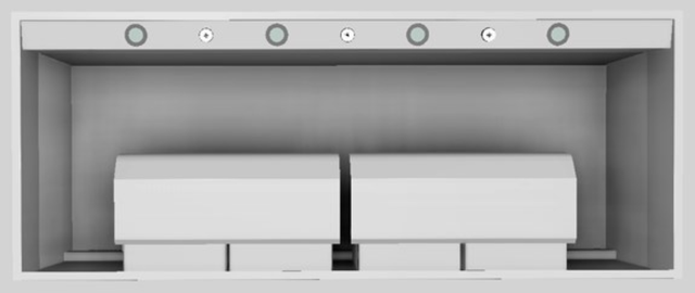 Vent-A-Hood® Designer Series 60" Stainless Steel Wall Mounted Range Hood-3