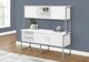 Monarch Specialties Inc. Silver/White 72" Office Credenza-3