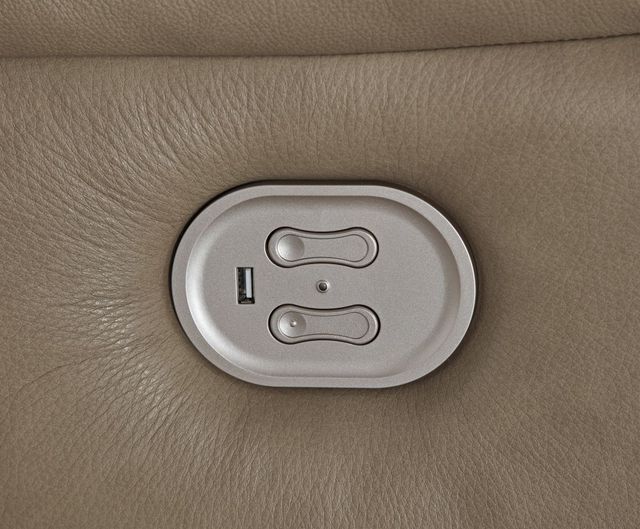 Signature Design by Ashley® Ricmen 3-Piece Putty Power Reclining Sectional-1