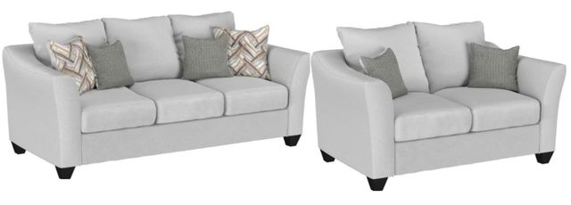 Coaster® Salizar 2-Piece Gray Mist Seating Set-0