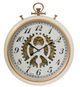 A & B Home Gold/White Urban Wall Clock-0