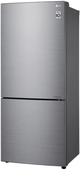 LG 14.7 Cu. Ft. Platinum Silver Counter Depth Bottom Freezer Refrigerator-2
