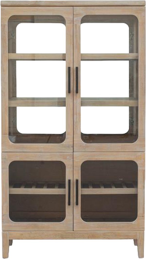 Magnussen Home® Somerset Butternut Buffet Curio-2