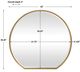 Uttermost® Cabell Gold Mirror-3
