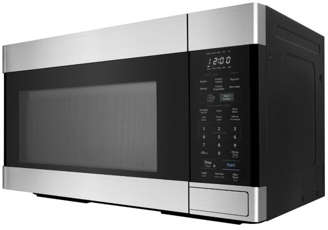 Sharp® 1.8 Cu. Ft. Stainless Steel Over The Range Microwave Oven-2