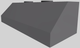Vent-A-Hood® 60" Gunsmoke Wall Mounted Range Hood-2