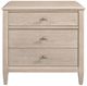 Riverside Furniture Carmella Pebble Oak 3-Drawer Nightstand-2
