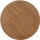 Jofran Inc. Prelude Suede Round Dining Table with Black Base-4