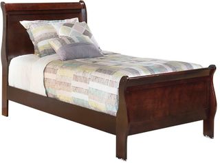 Signature Design by Ashley® Alisdair Reddish Brown Youth Twin Sleigh Bed