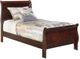 Signature Design by Ashley® Alisdair Reddish Brown Youth Twin Sleigh Bed-0