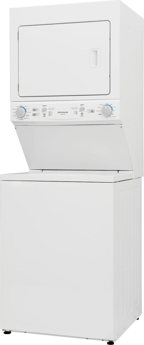 Frigidaire® White Electric Laundry Center, 3.9 Cu. Ft. Washer, 5.5 Cu. Ft. Dryer-1