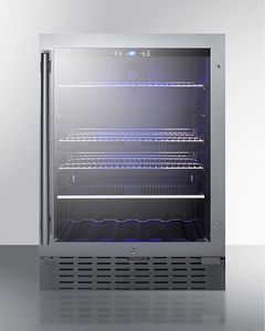 Summit® 4.2 Cu. Ft. Stainless Steel Beverage Center