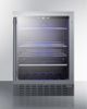 Summit® 4.2 Cu. Ft. Stainless Steel Beverage Center-0