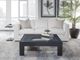 Artistica Home® Signature Designs Elation Glass Top Square Cocktail Table with Gray Base-1
