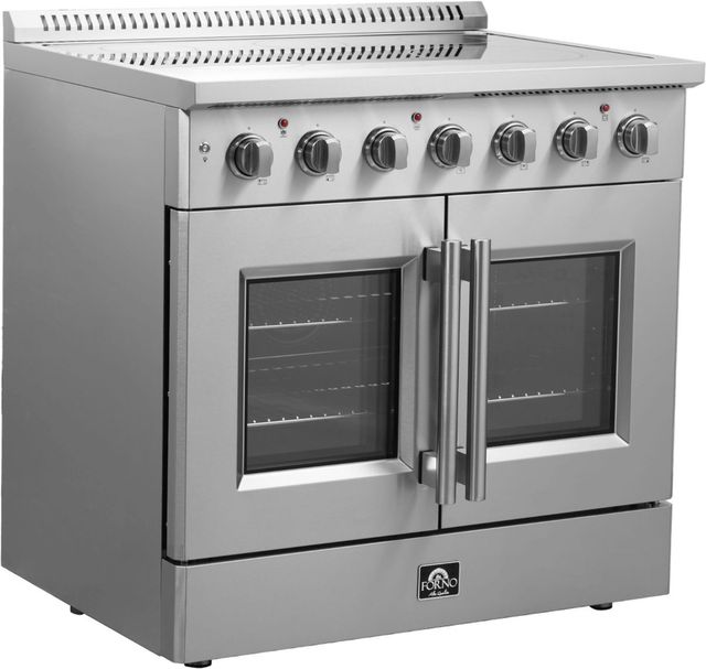 FORNO® Galiano 36" Stainless Steel Pro Style Electric Range-2