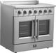 FORNO® Galiano 36" Stainless Steel Pro Style Electric Range-2