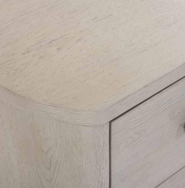 Furniture of America® Pocatello White Oak Nightstand-4
