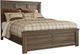 Signature Design by Ashley® Juararo 2-Piece Dark Brown Queen Panel Bed Set-1