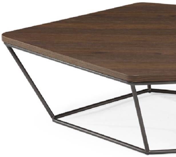Natuzzi Editions Chocolat Smoked Oak Coffee Table-1