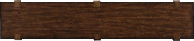 Hooker® Furniture Commerce and Market Skinny Dark Wood Console Table-2