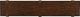 Hooker® Furniture Commerce and Market Skinny Dark Wood Console Table-2