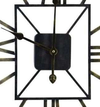 Classy Art Black Wall Clock-1