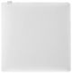 Linon Alora White Aluminum/Fabric Outdoor Ottoman-3