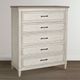 Bassett® Furniture Bella Aged Whitestone 5-Drawers Chest-4