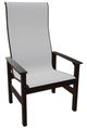 Telescope Casual Leeward Abalone/Kona Fabric/Polymer Outdoor MGP Sling Supreme Arm Chair-0